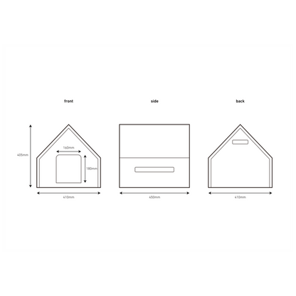 【＆CAT】HÜTTE / cat house